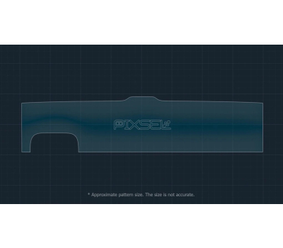 Захисне скло Pixsel на монітор MBUX Hyperscreen MERCEDES BENZ GLC-CLASS 41“ 2026 - (гібридне глянець)