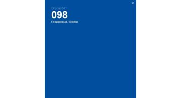 Oracal 641 098 Gloss Gentian 1 m