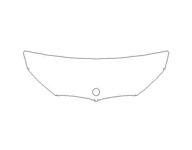 BMW 8 Series 840i xDrive Coupe 2020 Купе Капот частично Hexis