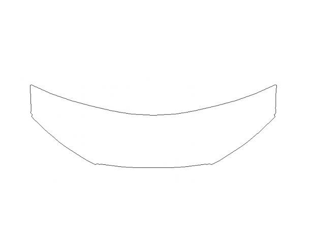 Audi A7 Base 2016 Седан Капот частично LEGEND