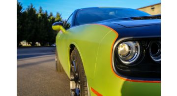 Avery Dennison Metallic Yellow Green AP2260001 Matte 1.524 m