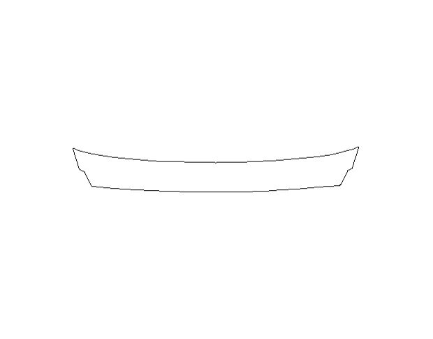 Toyota Corolla SE 2017 Седан Полка заднього бампера Hexis