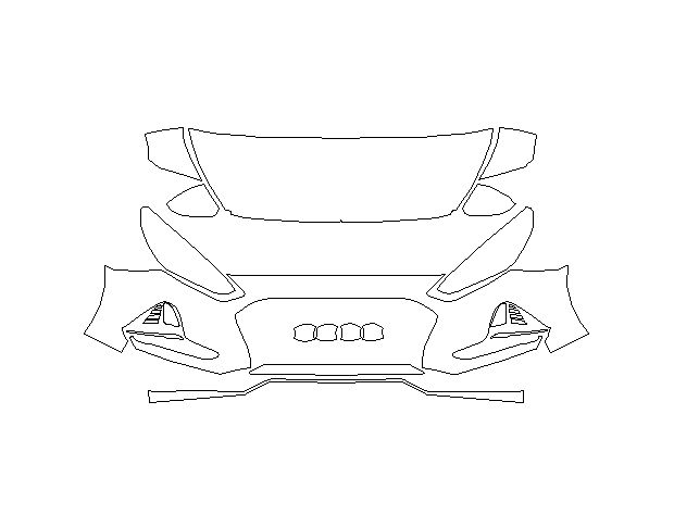 Hyundai Sonata Eco 2018 Седан Стандартний набір частково Hexis
