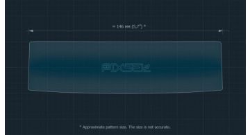 Захисне скло Pixsel на клімат-контроль GEELY MONJARO 6“ 2023 - (гібридне мат)