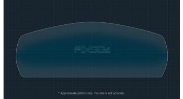 Захисне скло Pixsel на панель приладів MAZDA CX-90 - 12“ 2023 - (гібридне мат)