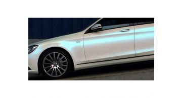 KPMF 75584 Blue White Pearlescent Matt 1.524 m