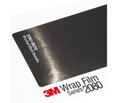 3M 2080 BR212 Brushed Black Metallic 1.524 m