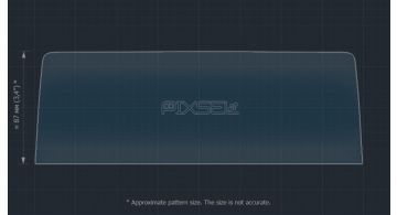 Защитное стекло Pixsel на монитор BMW 3 / M3 - 10.5“ 2011 - 2019 (F30, F31, F34) (гибридное глянец)
