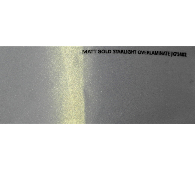 KPMF K71402 Matt Gold Starlight Overlaminate 1.524 m