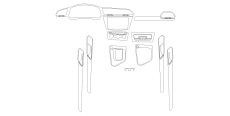 Викрійка для салону VOLKSWAGEN TIGUAN 2023  /assets/images/items/8815/0249167001721213654.jpg