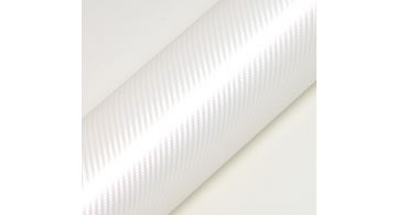 Hexis HX30CABPER Skintac Carbon Pearl White Gloss 1.524 m