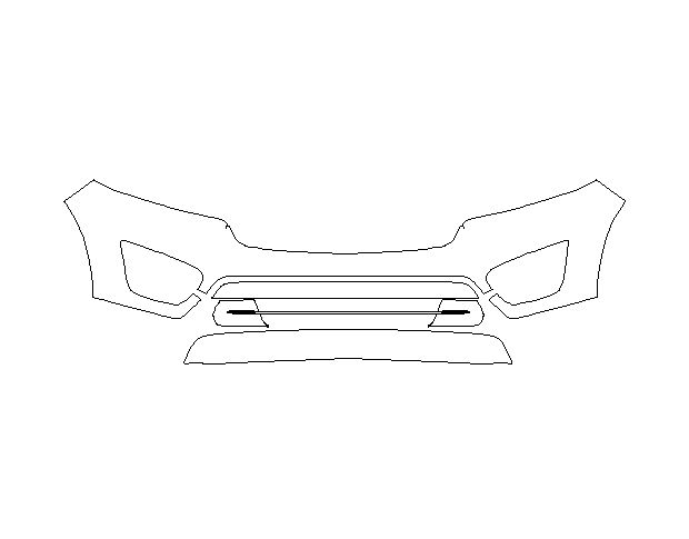 KIA Sorento LX 2016 Внедорожник Передний бампер LLumar