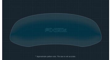 Захисне скло Pixsel на панель приладів SKYWELL ET5 12.1“ 2022 - (гібридне мат)