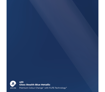 Arlon Gloss Stealth Blue Metallic 433 1.524 m