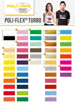 Каталог плівок з термічного переносу зображень Poli-Flex Turbo