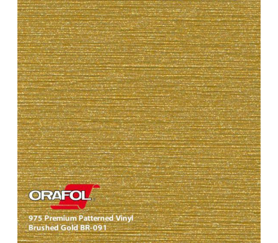 Oracal 975 Brushed Premium Structure Cast Gold Metallic 1.524 m
