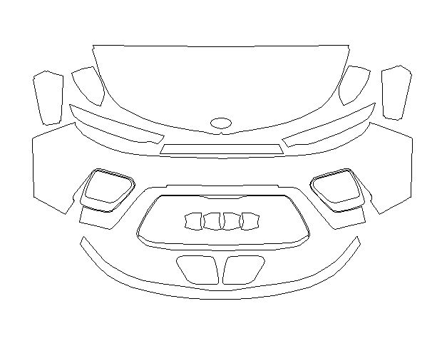 KIA Soul 2020 Позашляховик Стандартний набір частково Hexis