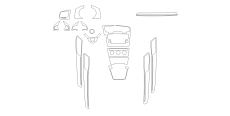 Комплект викрійок для салону VOLKSWAGEN GOLF 2017  /assets/images/items/5594/0457869001657788503.png