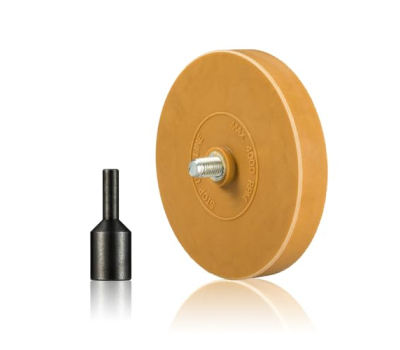 FOSHIO Decal And Sticker Remover Wheel - Диск для зняття двостороннього скотчу та залишків клею 96 mm x 20 mm