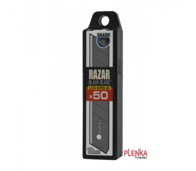 Tajima LCB50RB-50H Razar Black Blades 18 mm (50 шт)