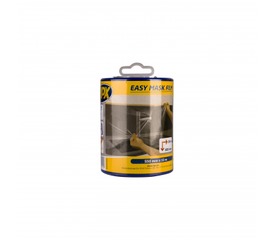 HPX DE5533 Easy mask film crepe paper + dispenser 550mm x 33m