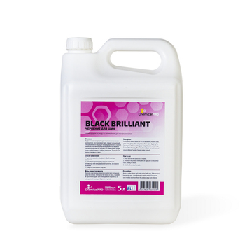 ChemicalPRO Black Brilliant - Чорнильник для шин, 5 L