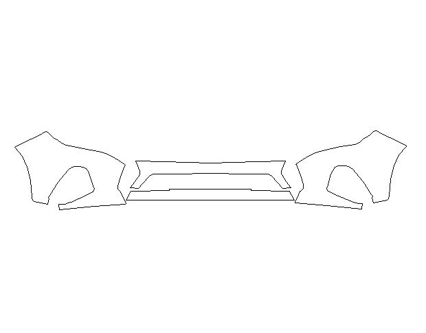 Chevrolet Blazer Premier 2019 Внедорожник Передний бампер Hexis