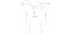 Викрійка для салону VOLKSWAGEN TOUAREG 2023  /assets/images/items/6380/0090167001717157163.jpg