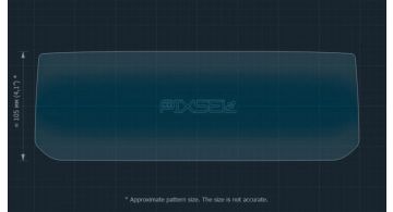 Захисне скло Pixsel на монітор MAZDA MX-30 - 12.8“ 2020 - (гібридне мат)