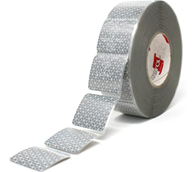 ORALITE VC 104+ Flex Grade White 015 - Світловідбивна стрічка високої видимості для вантажівок біла, 5 cm