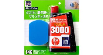 Soft99 Super Liquid Compound #3000 - Жидкая полироль с абразивом, 300 ml
