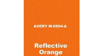 Avery W-0504-A Orange PET 1.22 m