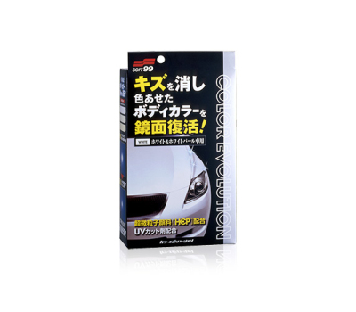 Soft99 Color Evolution White & Pearl - Кольорозбагачуюча поліроль для білих автомобілів, 100 ml