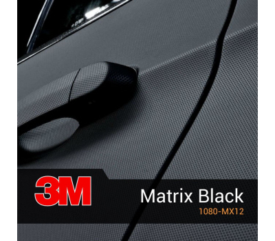 3M 1080 MX12 Matte Matrix Black 1.524 m
