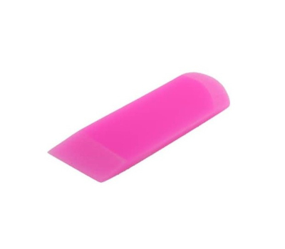 Foshio Pink Double-Sided PPF Squeegee - Вигонка для плівки м'яка 9 cm