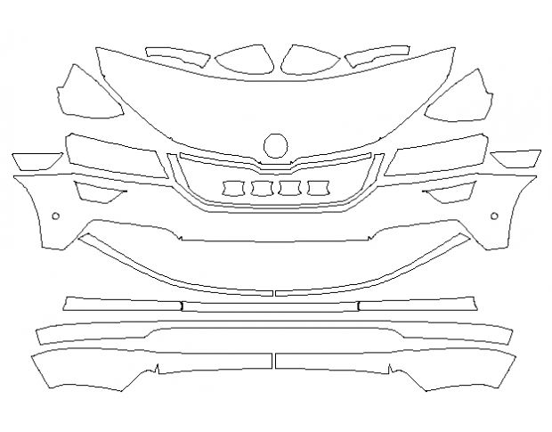Skoda Karoq 2020 Внедорожник Стандартный набор частично LLumar