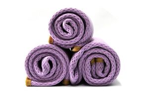 MaxShine Drying Mesh Microfiber Towel - Сітчастий рушник з оверлоком бузковий 50 х 70 cm