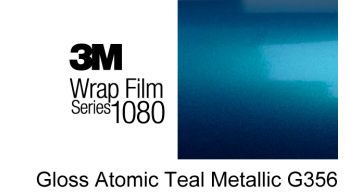3M 1080 G 356 Gloss Atomic Teal 1.524 m