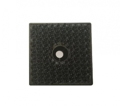 Пластина під шуруп (чорна) HPX DUOTEC 32 mm х 32 mm х 3 mm