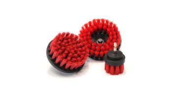 MaxShine M8 Drill Carpet Detailing Brush Combo - Набір щіток для чищення килимів та оббивки
