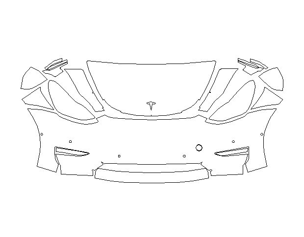Tesla Model Y 2020 Хетчбек Стандартный набор частично LEGEND