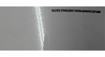 KPMF K71306 Gloss Silver Starlight Overlaminate 1.524 m