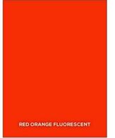 Oracal 6510 038 Fluorescent Red Orange 1 m