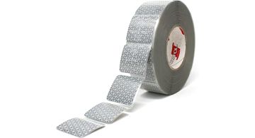 ORALITE VC 104+ Flex Grade White 015 - Світловідбивна стрічка високої видимості для вантажівок біла, 5 cm