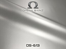 Omega Skinz OS-613 Silver Genius - Світло-сіра матова металік плівка 1.524 m