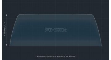 Защитное стекло Pixsel на монитор BMW 4 / M4 - 10.6“ 2013 - 2020 (F32, F33, F36, F82, F83) (гибридное мат)