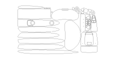 Комплект викрійок для салону GENESIS GV70 2021  /assets/images/items/5904/0191966001672844141.png