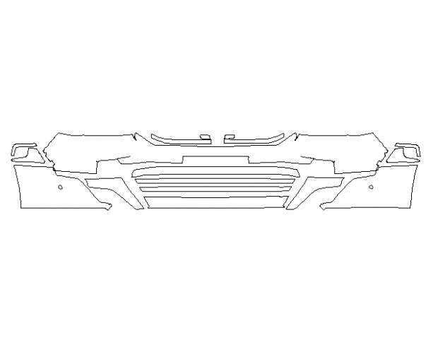 Toyota Land Cruiser 200 Executive Lounge 2020 Внедорожник Передний бампер LLumar