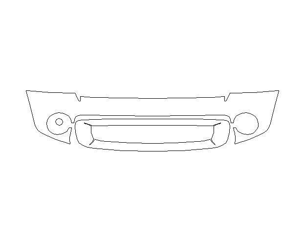 Mini Cooper Convertible 2011 Купе Передний бампер LLumar