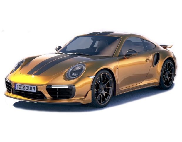 Porsche 911 Turbo S Exclusive 2018 Купе Стандартний набір частково Hexis